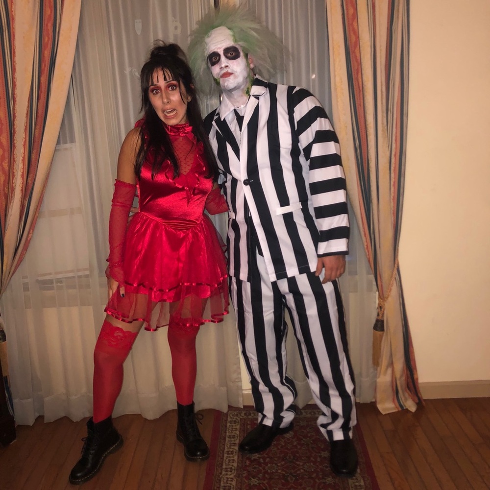 Men’s beetle juice costume